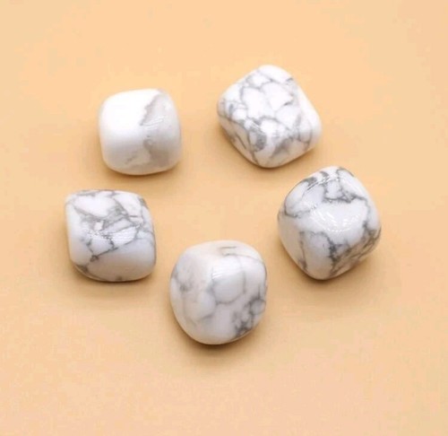 Pietre howlite burattate - ,