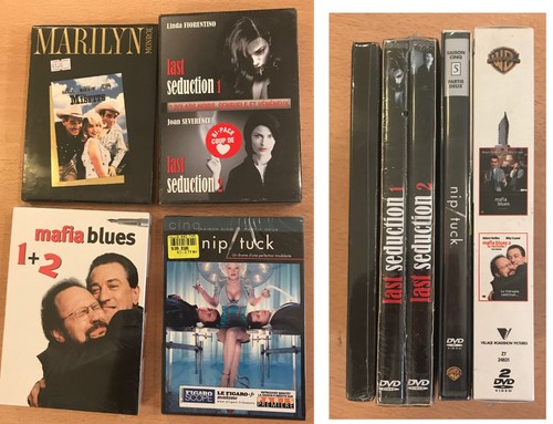 Lot coffrets dvd neufs - lot,