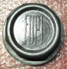 1x Coppa Coprimozzo Originale d'epoca FIAT OM 615 in Metallo OTTIME Condizioni !