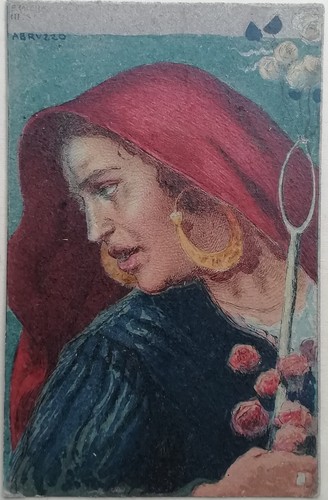 Cartolina basilio cascella - basilio,
