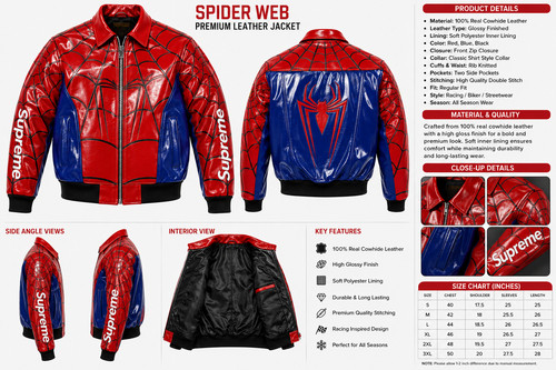 Bomber rosso uomo - giacca, vera