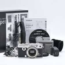 Corpo fotocamera digitale Olympus PEN-F argento (numero di otturatori 18294) [quasi come nuovo] #11407