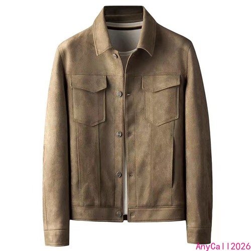 Giacca cappotto uomo ecopelle