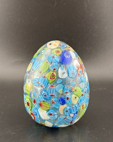 Vtg murano glass egg - vtg,