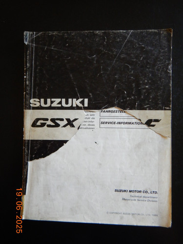 Manuale manutenzione suzuki - manutenzione,