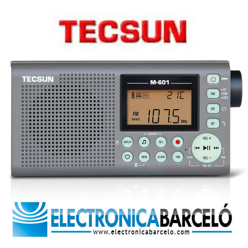 Tecsun 601 receptor digital - tecsun,