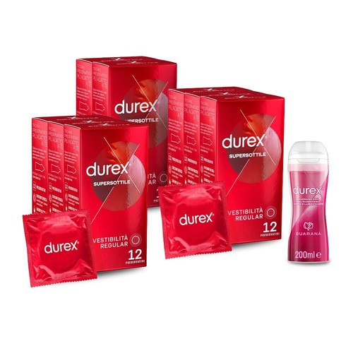 Kit durex preservativi gel - preservativi, &