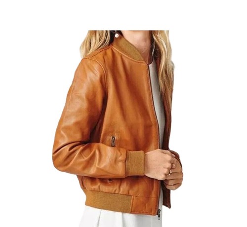 Giacca moto bomber - da, in