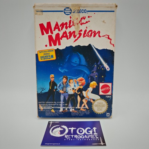 Maniac mansion nintendo nes - maniac,