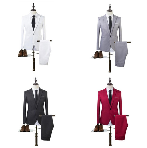 Tuta uomo casual pezzi slim - uomo,