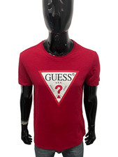 T-shirt Guess Uomo Rossa