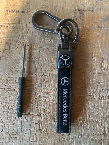 Mercedes portachiavi pelle - mercedes,