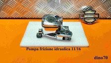Harley Davidson pompa frizione idraulica cromo originale 11/16 Touring Dyna Soft