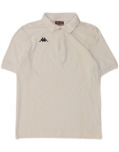 Polo uomo kappa piccola bianca - polo,