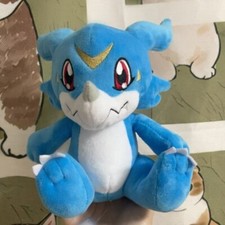 Peluche pupazzo Anime cartone animato V-mon peluche cuscino blu 20 cm peluche cos
