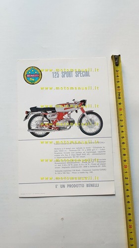 Benelli sport special 125 1968 - benelli,