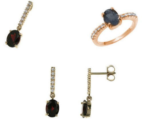Parure oro pendente ciondolo - parure,