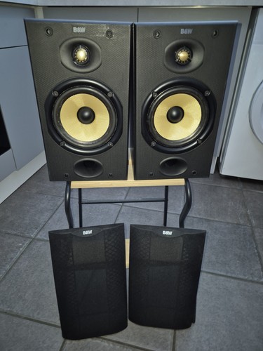 Coppia altoparlanti hifi w - altoparlanti, b&w