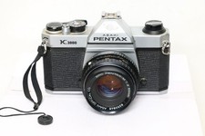 FOTOCAMERA PENTAX ASAHI K1000 CON OBIETTIVO SMC PENTAX-M 50mm F/2