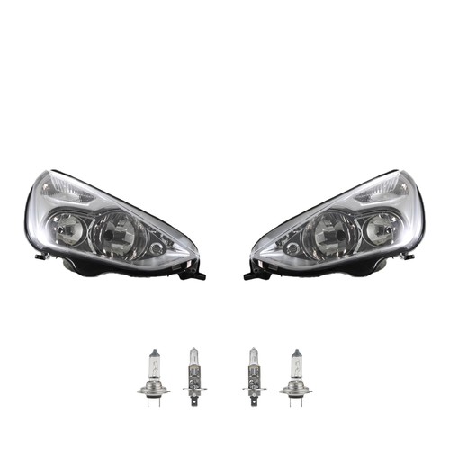 Set fanali alogeno adatto - set, a