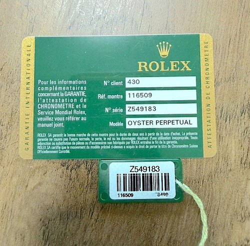 Vintage originale rolex 116509 - originale,