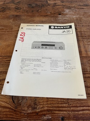 Sanyo amplificatore stereo - sanyo,