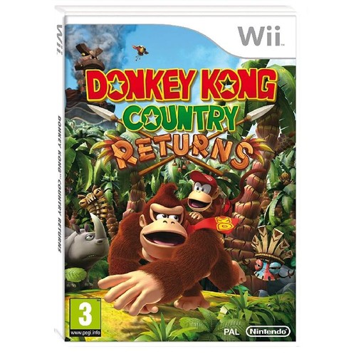 Jeu wii donkey kong country - donkey,