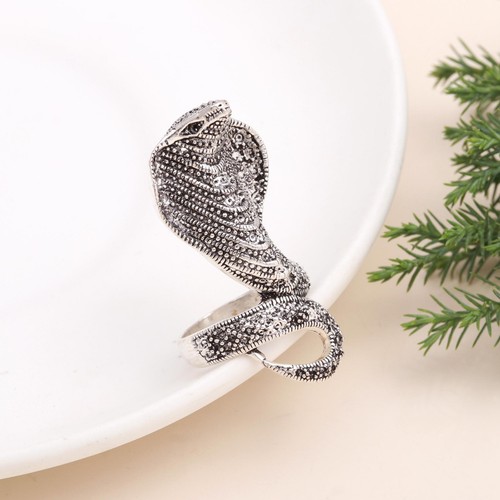 Anello serpente artigianale - serpente,