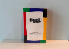Missoni Sport uomo apres rasage after shave dopobarba 50 ml VINTAGE men SEALED