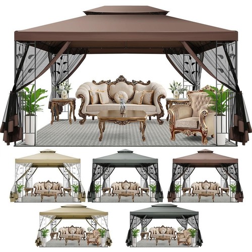 Sanopy 10x13 3ft gazebo patio - 10x13,3ft,