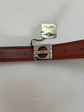 Cintura uomo in pelle color