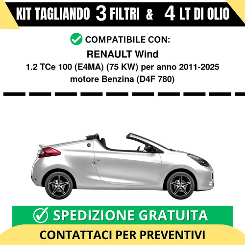Tagliando per renault - tagliando,
