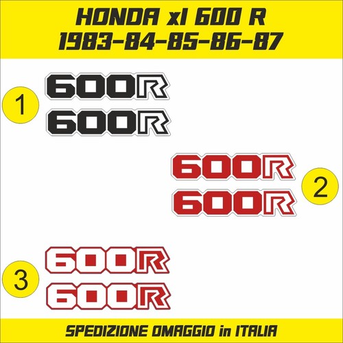 Adesivi honda 600 r - 600,