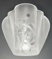 Vaso donna cristallo Art Decò