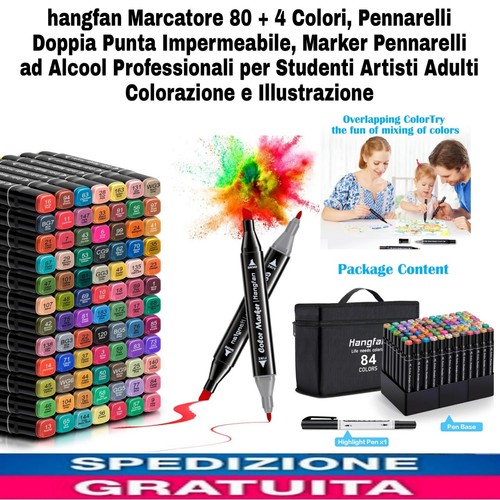Colori pennarelli - +, 4