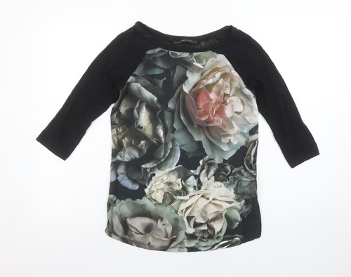 Shirt donna zara nera - t-shirt,