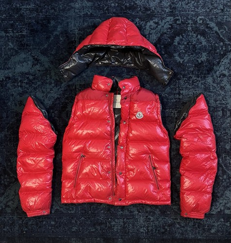 Moncler piumino rosso - moncler,