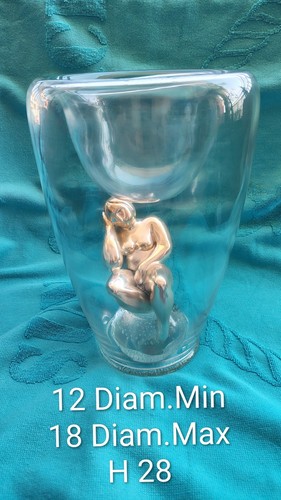 Vaso ottaviani cristallo - vaso, e