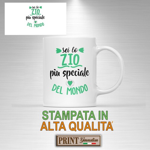Tazza stampa alta - , zio