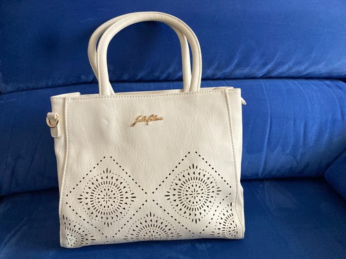 Borsa donna ecopelle - in, panna