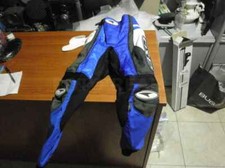 PANTALONI TECNICI BAMBINO CROSS ENDURO BLU AXO MOD. T- ICON EV. PANTS TG. 40 NUO