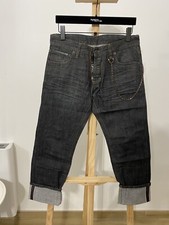 Dsquared2 Masterpiece Jeans Rare Denim Leather Runaway Dsquared Retail $900
