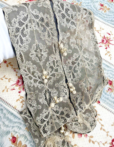 Ancien jabot palstron en - ancien, jabot/