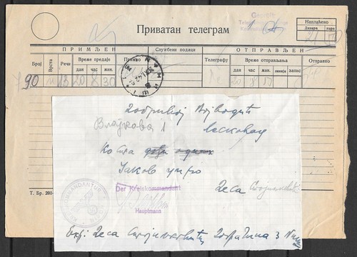 Serbia copertine 1942 - , cens