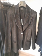 Giacca lurex nero beige