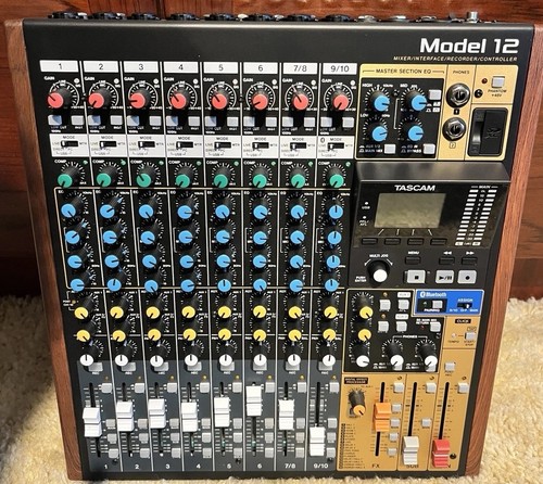 Tascam model desktop - tascam, 12
