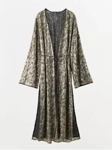 Kimono zara paillettes - kimono,