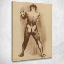 Nudo Maschile In Piedi Karl
