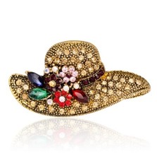 Moda Cappello Colore Fiore