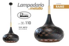 LAMPADARIO SOSPESO IN METALLO